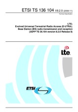 Standard ETSI TS 136104-V8.2.0 4.11.2008 preview