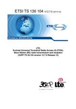 Standard ETSI TS 136104-V12.7.0 24.4.2015 preview