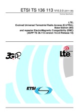 Standard ETSI TS 136113-V10.3.0 23.6.2011 preview