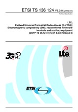 Standard ETSI TS 136124-V8.0.0 19.1.2009 preview