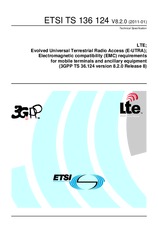 Standard ETSI TS 136124-V8.2.0 20.1.2011 preview