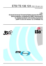 Standard ETSI TS 136124-V10.1.0 20.1.2011 preview