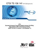 Standard ETSI TS 136141-V11.9.0 22.7.2014 preview
