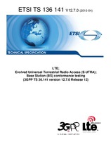 Standard ETSI TS 136141-V12.7.0 20.4.2015 preview