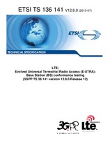 Standard ETSI TS 136141-V12.8.0 27.7.2015 preview