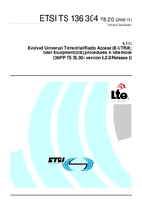 Standard ETSI TS 136304-V8.2.0 4.11.2008 preview
