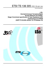 Standard ETSI TS 136305-V10.1.0 4.4.2011 preview