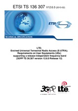 Standard ETSI TS 136307-V12.6.0 4.2.2015 preview
