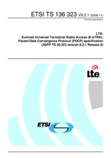 Standard ETSI TS 136323-V8.2.1 4.11.2008 preview