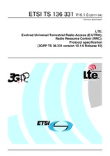 Standard ETSI TS 136331-V10.1.0 4.4.2011 preview