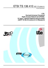 Standard ETSI TS 136410-V8.1.0 19.1.2009 preview