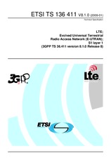 Standard ETSI TS 136411-V8.1.0 19.1.2009 preview