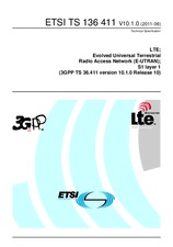 Standard ETSI TS 136411-V10.1.0 30.6.2011 preview