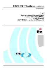 Standard ETSI TS 136414-V8.2.0 4.11.2008 preview