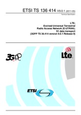 WITHDRAWN ETSI TS 136414-V9.0.0 2.2.2010 preview