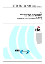 Standard ETSI TS 136421-V8.0.0 4.11.2008 preview