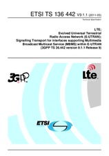 WITHDRAWN ETSI TS 136442-V9.1.0 22.4.2010 preview