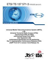 Preview ETSI TS 137571-3-V10.0.0 18.7.2012
