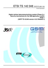 Preview ETSI TS 142048-V4.0.0 31.3.2001