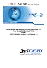 Standard ETSI TS 142068-V11.0.0 18.10.2012 preview