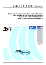 Standard ETSI TS 144012-V4.0.1 31.12.2002 preview