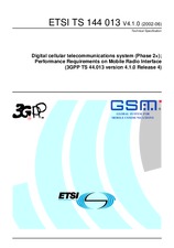 Preview ETSI TS 144013-V4.1.0 27.6.2002