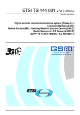 Preview ETSI TS 144031-V7.8.0 28.4.2008
