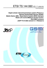 Standard ETSI TS 144060-V5.1.1 31.5.2002 preview