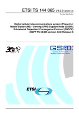 Preview ETSI TS 144065-V4.0.0 25.10.2001