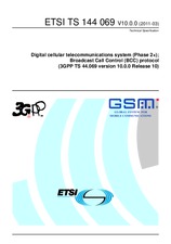 Standard ETSI TS 144069-V10.0.0 31.3.2011 preview