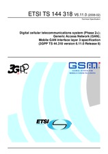 Standard ETSI TS 144318-V6.11.0 1.2.2008 preview