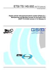 Preview ETSI TS 145002-V4.7.0 30.4.2003