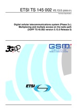 Preview ETSI TS 145002-V5.13.0 31.1.2005