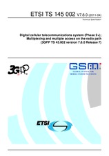 Standard ETSI TS 145002-V7.8.0 8.4.2011 preview
