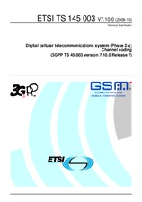 Standard ETSI TS 145003-V7.10.0 28.10.2009 preview