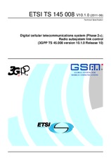 Preview ETSI TS 145008-V10.1.0 30.6.2011