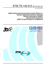 WITHDRAWN ETSI TS 145015-V6.0.0 31.1.2005 preview