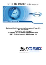 Standard ETSI TS 146021-V12.0.0 7.10.2014 preview