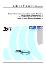 Preview ETSI TS 146031-V5.0.0 30.6.2002