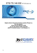 Standard ETSI TS 146032-V11.0.0 22.10.2012 preview
