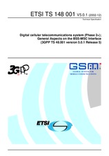 WITHDRAWN ETSI TS 148001-V5.0.0 30.9.2002 preview