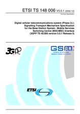 WITHDRAWN ETSI TS 148006-V5.0.0 30.9.2002 preview