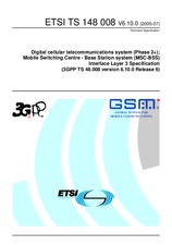 Standard ETSI TS 148008-V6.10.0 31.7.2005 preview