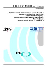 Standard ETSI TS 148016-V4.1.1 25.6.2001 preview