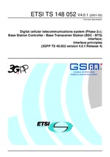 Standard ETSI TS 148052-V4.0.1 14.8.2001 preview