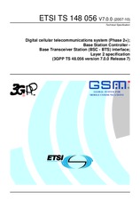 Standard ETSI TS 148056-V7.0.0 8.10.2007 preview