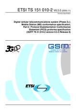 Standard ETSI TS 151010-2-V6.5.0 30.11.2005 preview