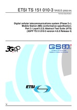 Standard ETSI TS 151010-3-V4.6.0 30.4.2002 preview