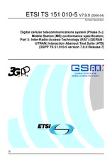 Standard ETSI TS 151010-5-V7.9.0 25.4.2008 preview