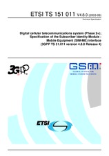 Standard ETSI TS 151011-V4.8.0 30.6.2003 preview